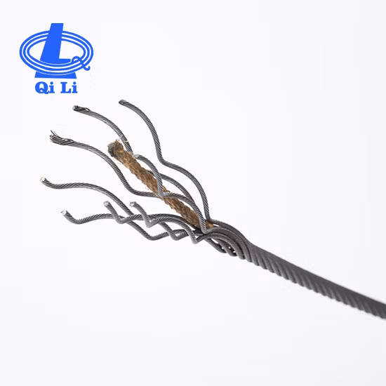 Elevator 8X19s+Sisal Core Steel Wire Rope Ungalvanized Wire Rope