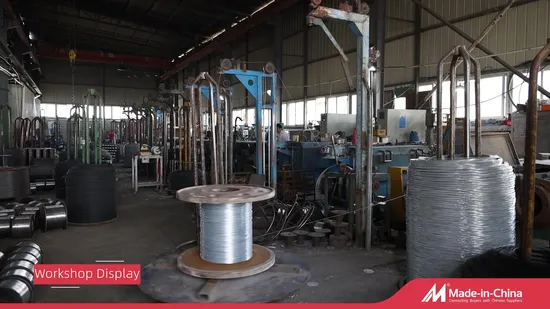 Elevator 8X19s+Sisal Core Steel Wire Rope Ungalvanized Wire Rope