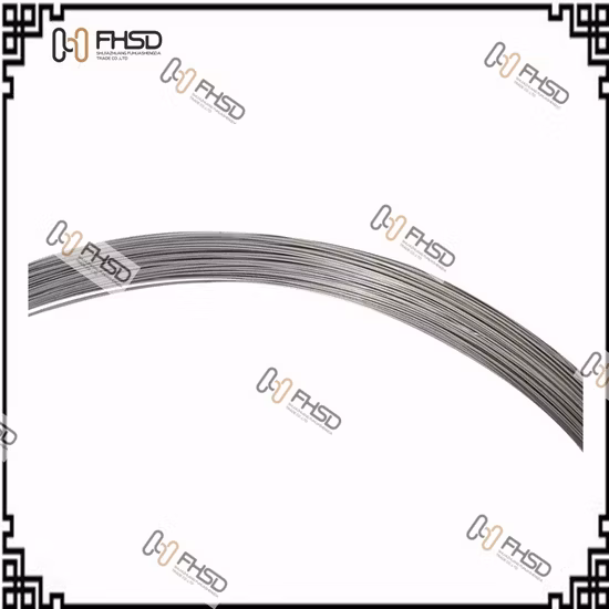 Acero inoxidable/alambre de hierro galvanizado como encuadernación/atado/alambre trenzado/tela metálica/alambre de púas