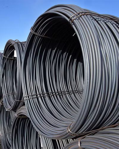 Cuerda de alambre negra Q195 Q235 de construcción de acero de aleación 304